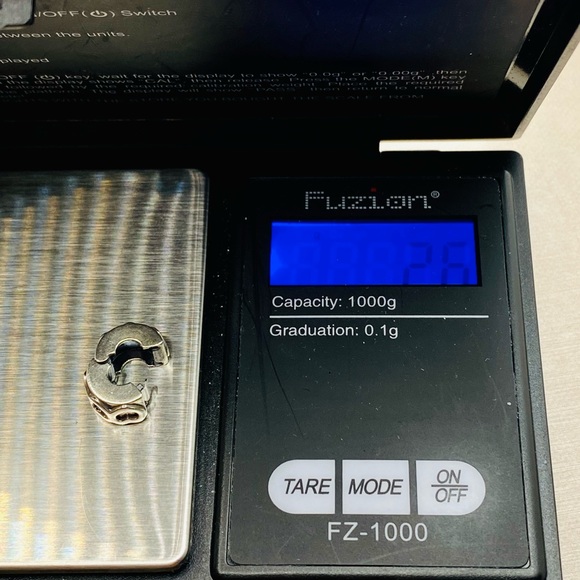 EUC Pandora 791978 Sterling Silver Row of Hearts Clip - Picture 6 of 8